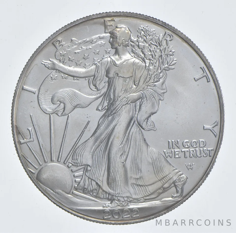 Better Date 2022 American Silver Eagle 1 Troy Oz .999 Fine Silver *590