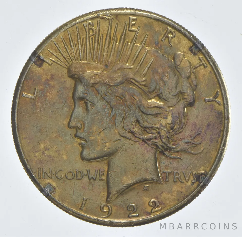Better - 1922-S Peace Silver Dollar - 90% US Coin *689