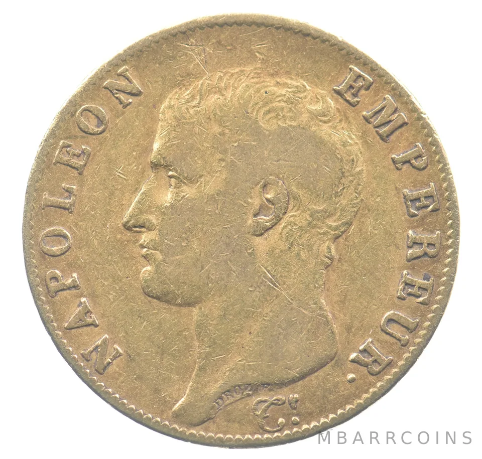 1806 France 40 Francs Gold *8883