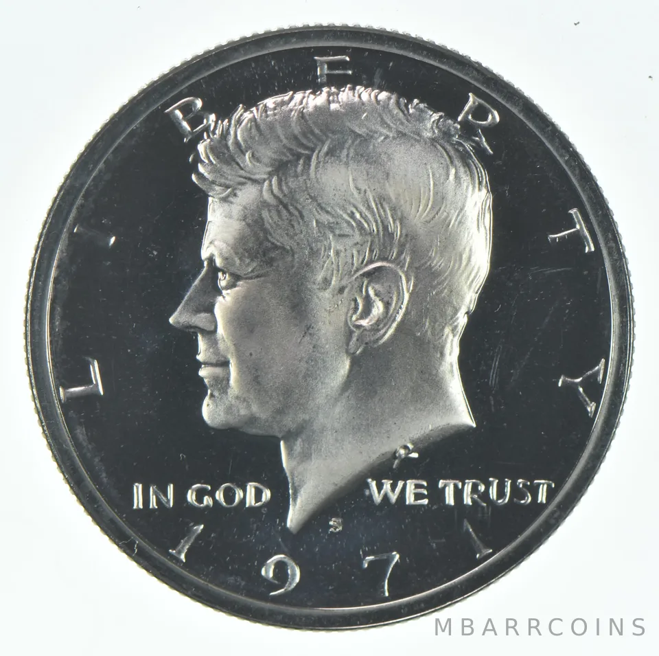 1971-S Kennedy Half Dollar CLAD Proof