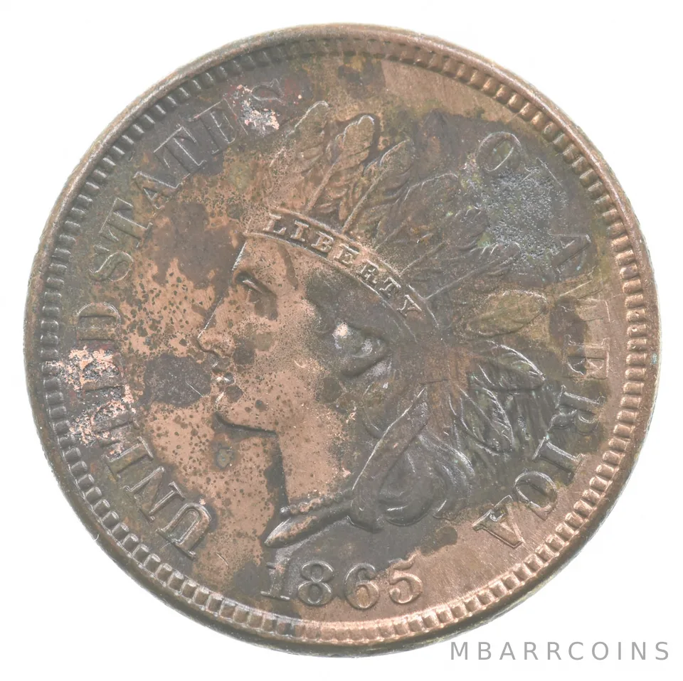 1865 Indian Head Cent *7057