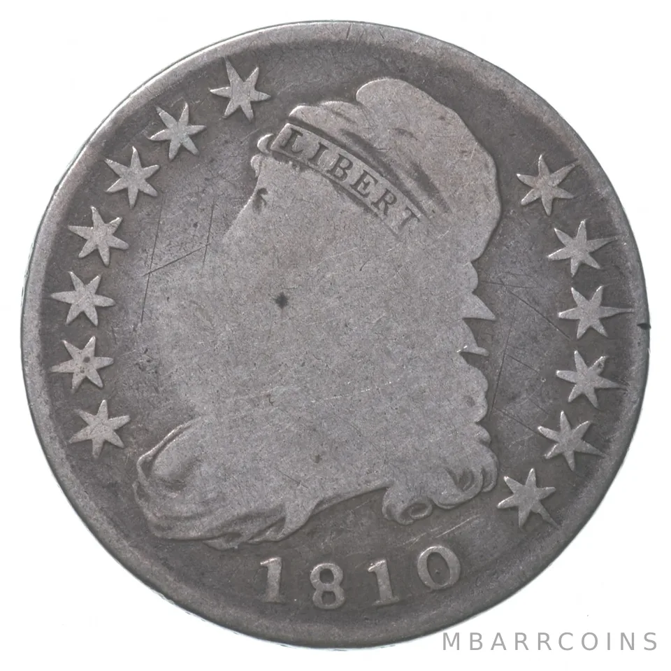 1810 Capped Bust Half Dollar *8717