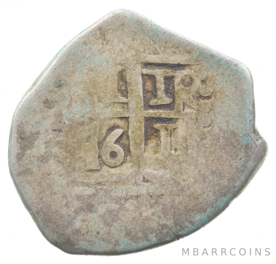 1746 Peru-Lima 1 Real Shipwreck Coin 2.8g a9610