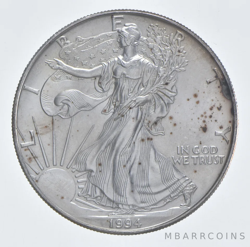 Better Date 1994 American Silver Eagle 1 Troy Oz .999 Fine Silver *979