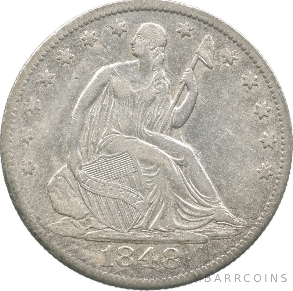 1848-O Seated Liberty Half Dollar *3482