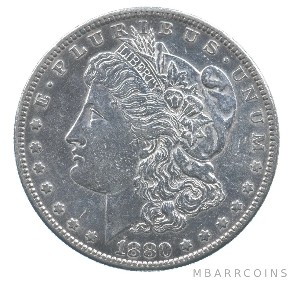 Early - 1880-S Morgan Silver Dollar - 90% US Coin *010