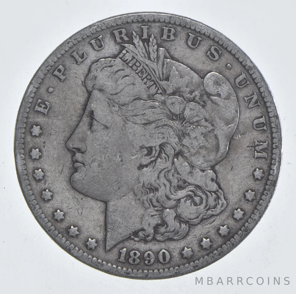 Early - 1890-S Morgan Silver Dollar - 90% US Coin *809