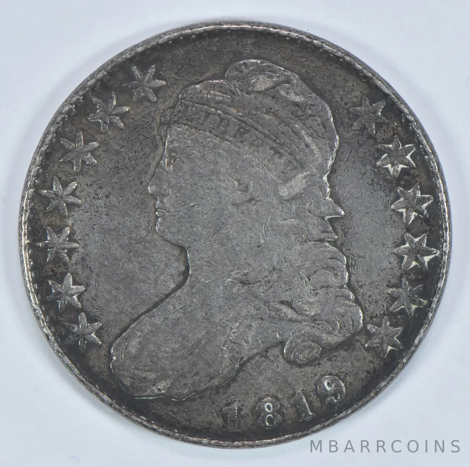 1819 Capped Bust Half Dollar *9018
