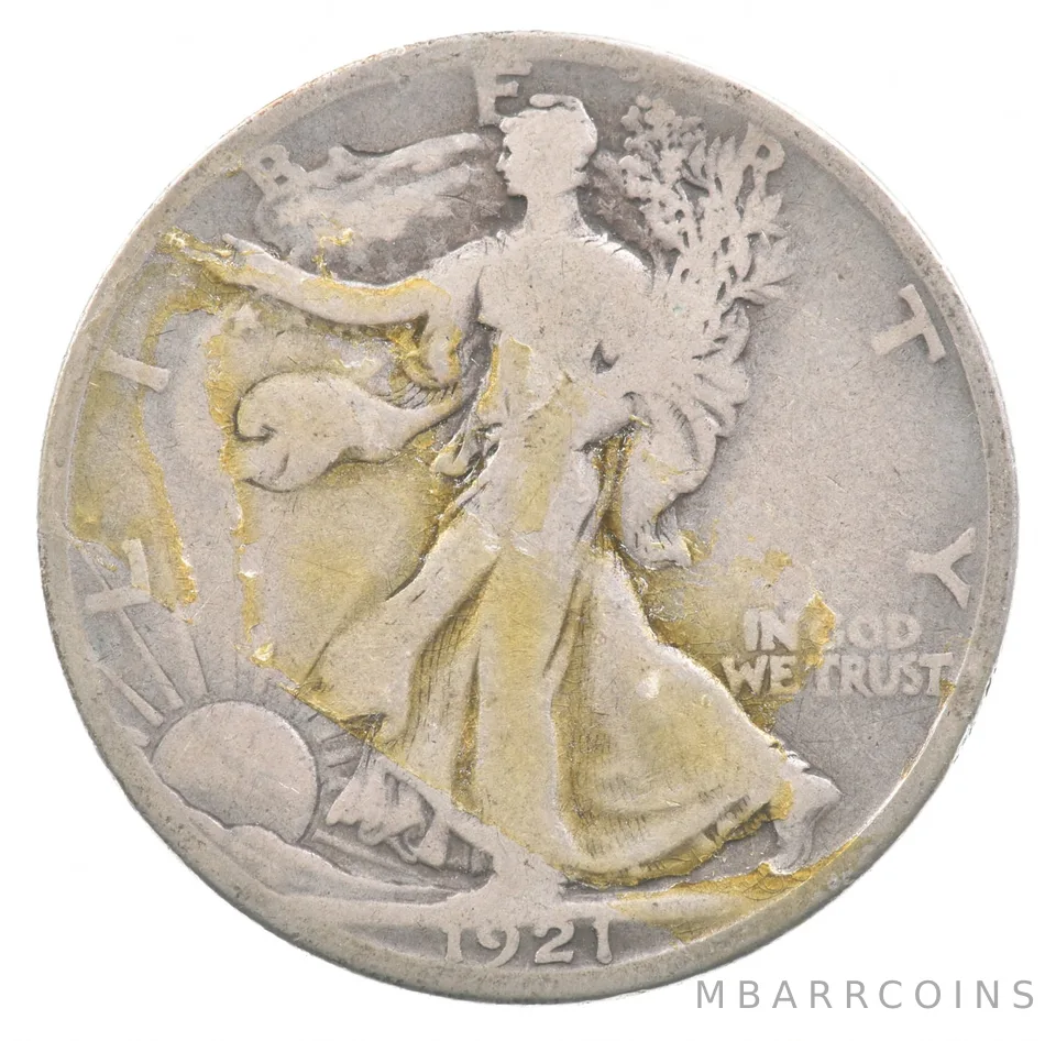 1921-S Walking Liberty Half Dollar *6691