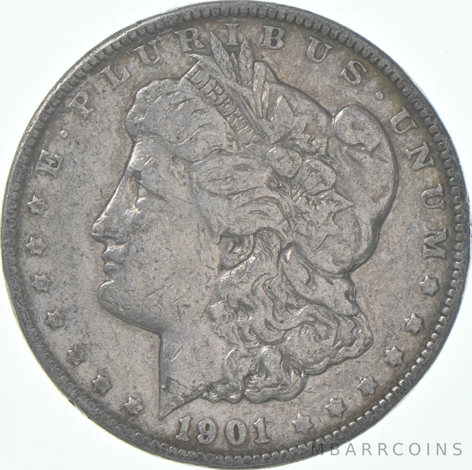 XF 1901 (P) Morgan Silver Dollar (1 coin)
