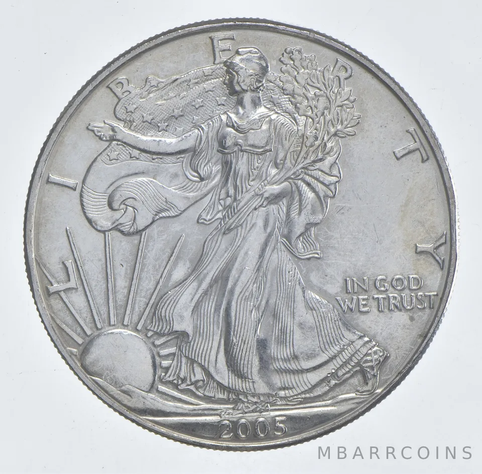 Better Date 2005 American Silver Eagle 1 Troy Oz .999 Fine Silver *468