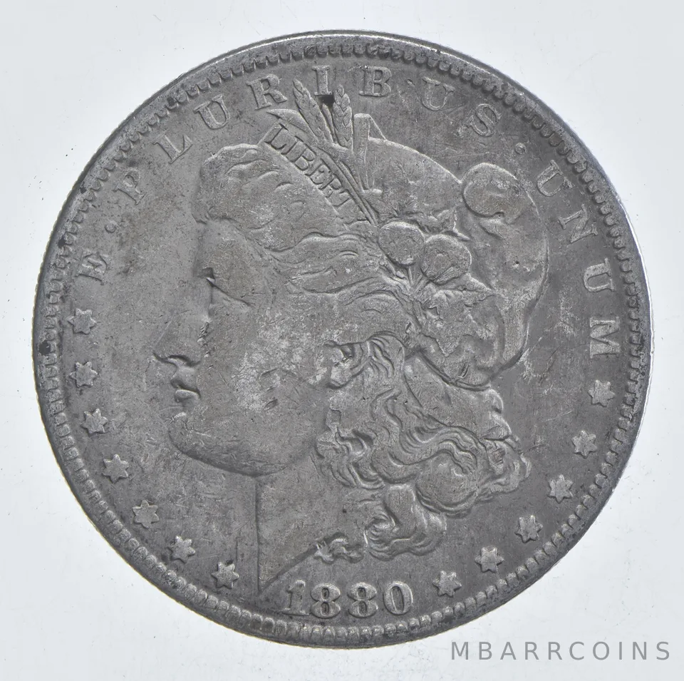 Early - 1880-O Morgan Silver Dollar - 90% US Coin *985