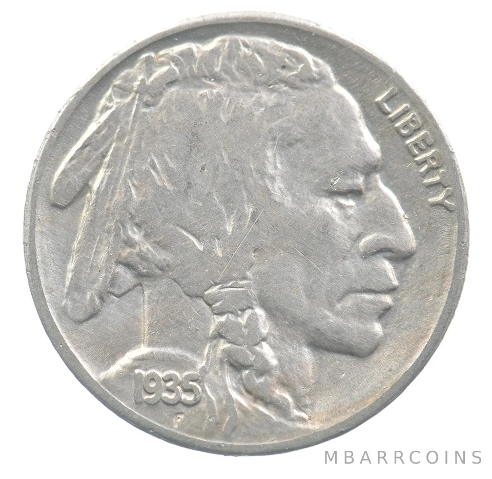1935-S Indian Head Buffalo Nickel *9379