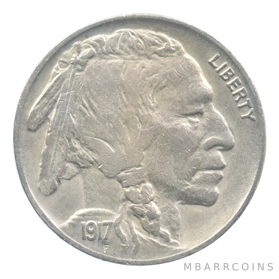1917 Indian Head Buffalo Nickel *9233