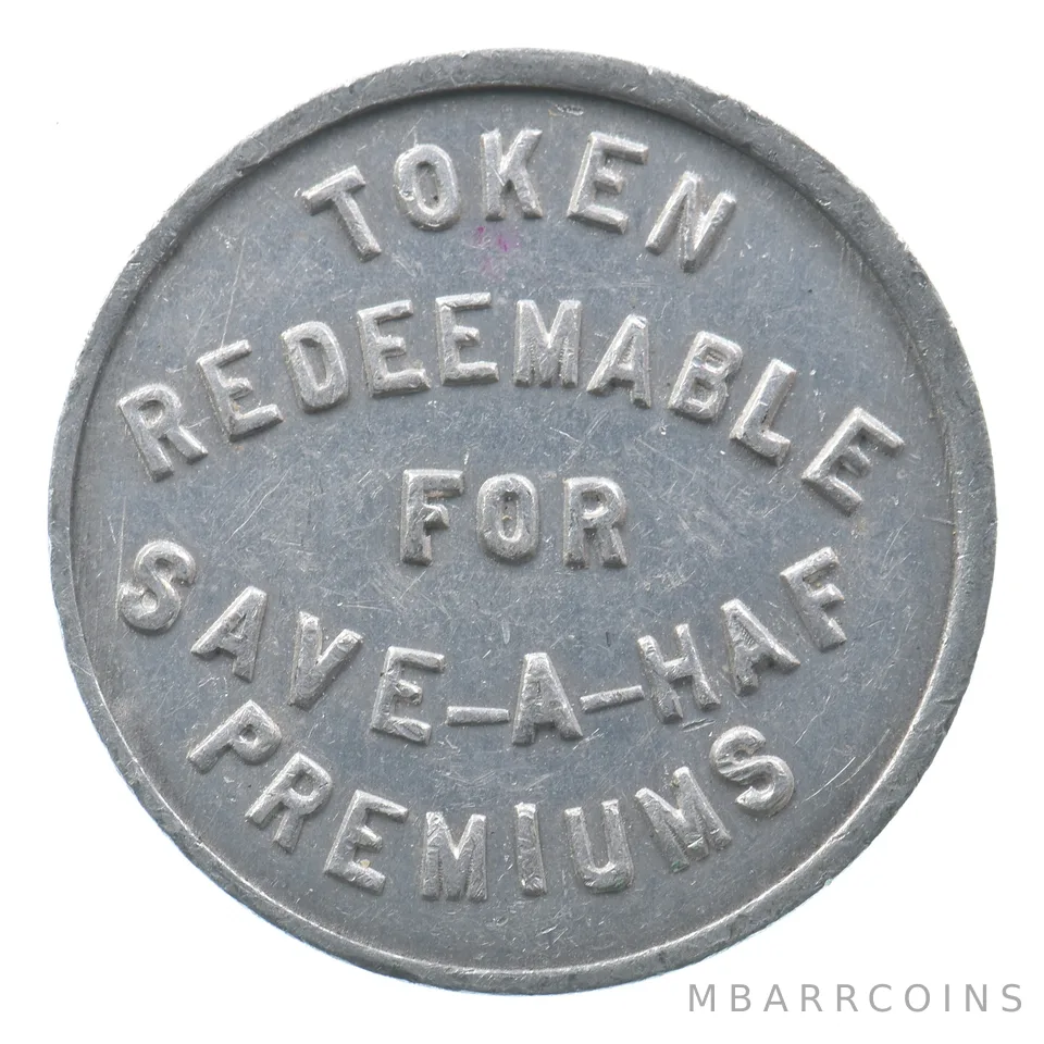 Save-A-Haf Premium Company Incorporated Token *5033