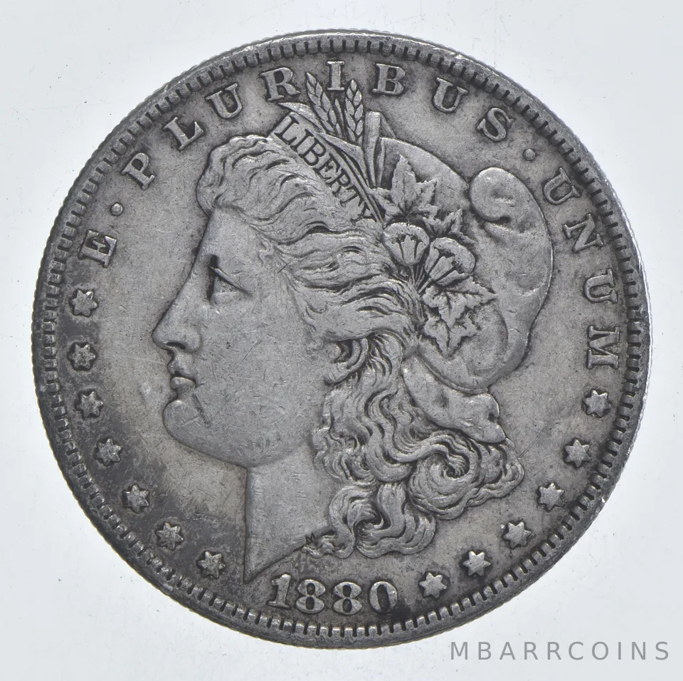 Early - 1880-O Morgan Silver Dollar - 90% US Coin *078