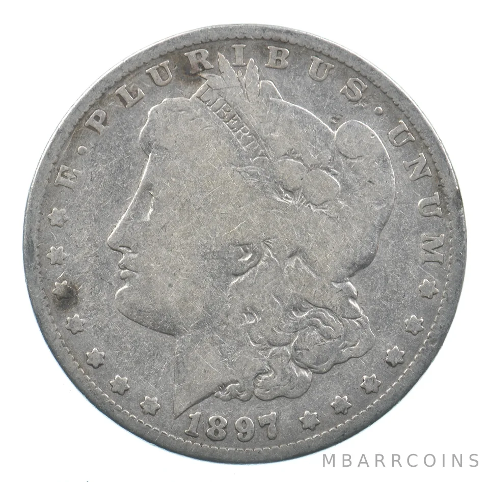 Early - 1897-O Morgan Silver Dollar - 90% US Coin *628