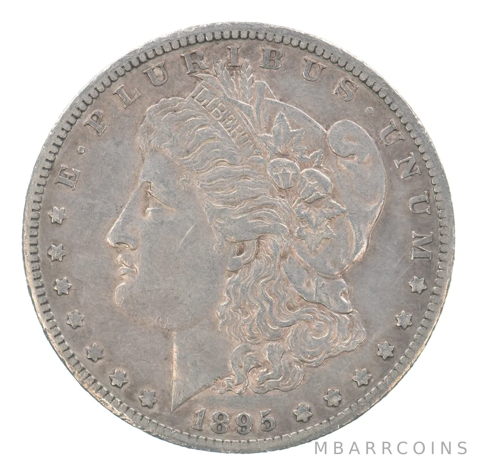 1895-O Morgan Silver Dollar Beautiful Tone *6244