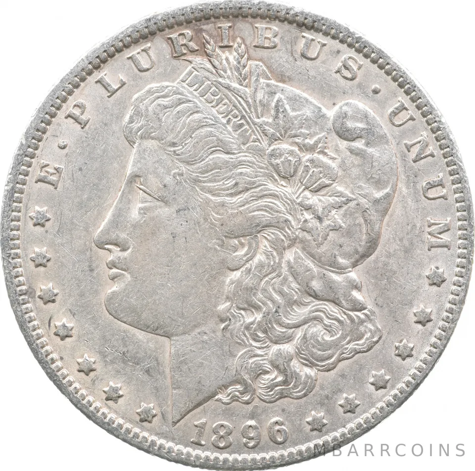 1896-O Morgan Silver Dollar a5141