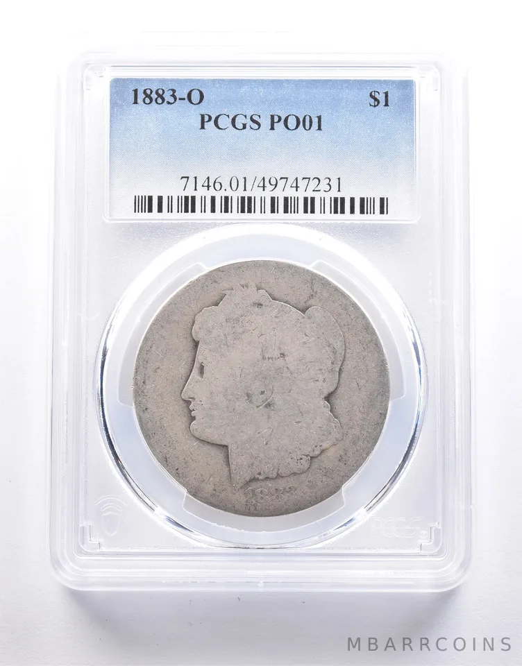 1883-O Morgan Silver Dollar PO01 PCGS Lowball