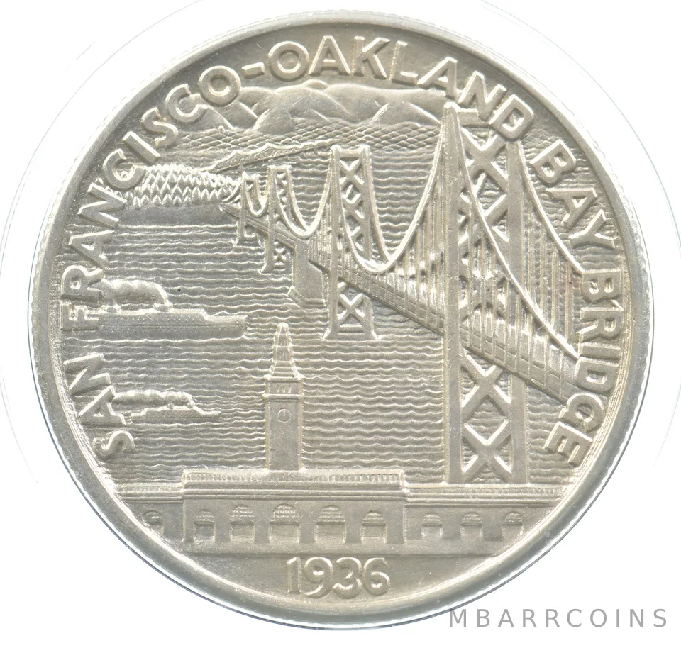 1936 San Francisco Commemorative Half Dollar *0658