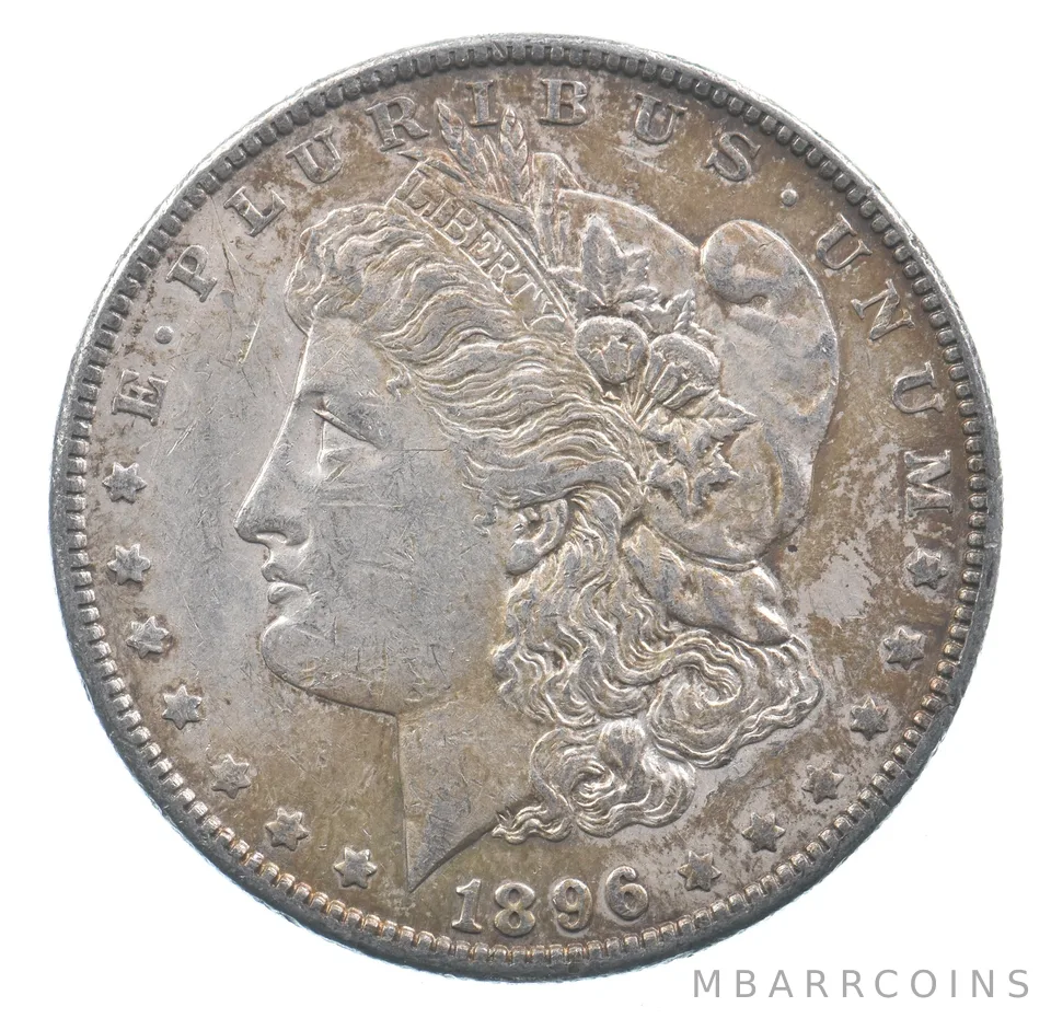 Better 1896 Morgan Silver Dollar - 90% US Coin - Nice Coin *360