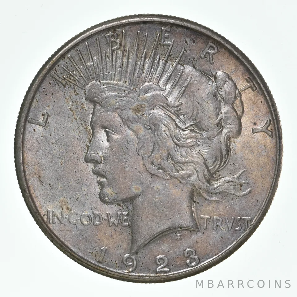 1923-S Peace Silver Dollar - Original Tone *2498