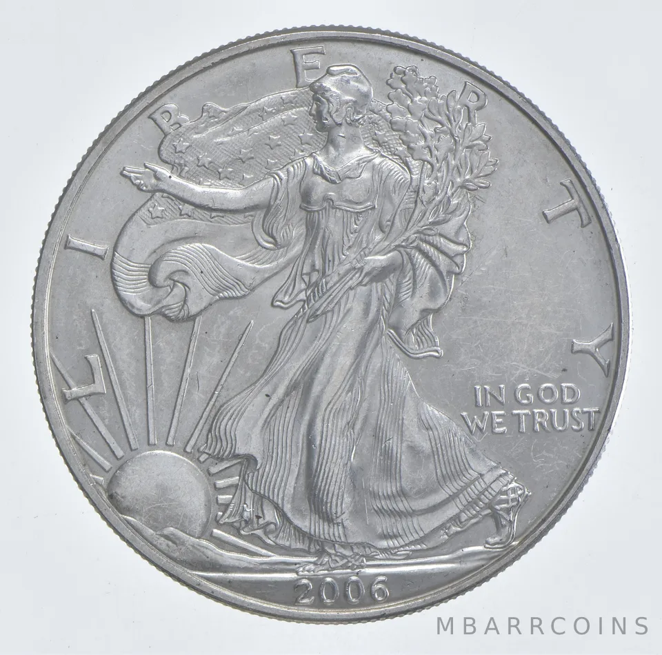 Better Date 2006 American Silver Eagle 1 Troy Oz .999 Fine Silver *426