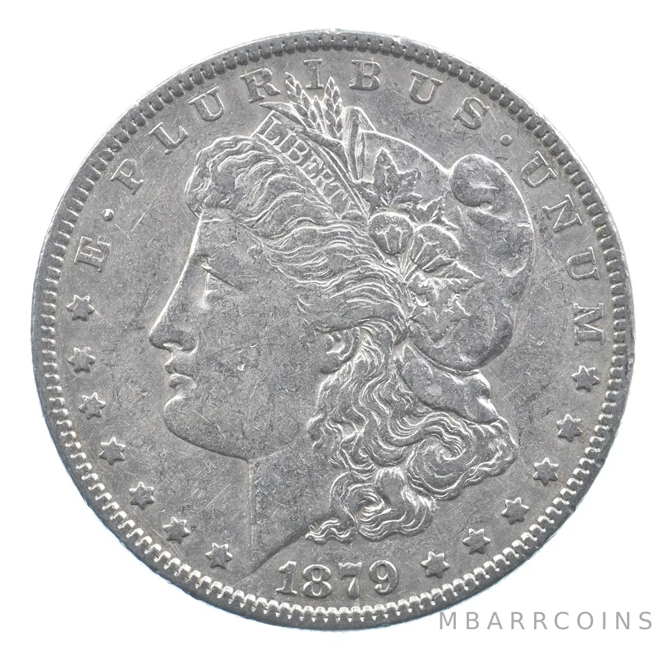 Better 1879 Morgan Silver Dollar - 90% US Coin - Nice Coin *462