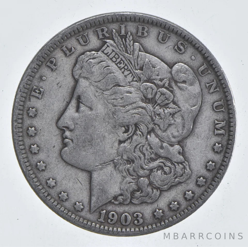 Early - 1903 Morgan Silver Dollar - 90% US Coin *899