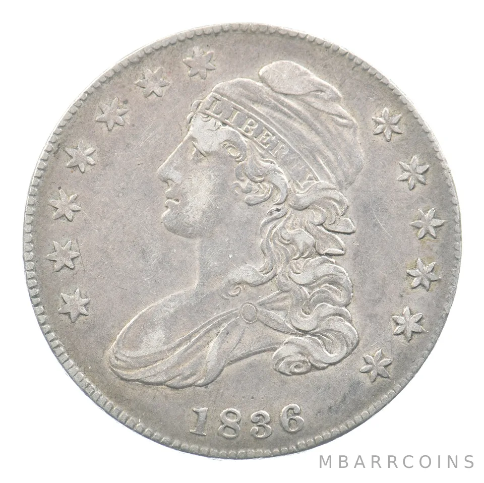 1836 Capped Bust Half Dollar a5047
