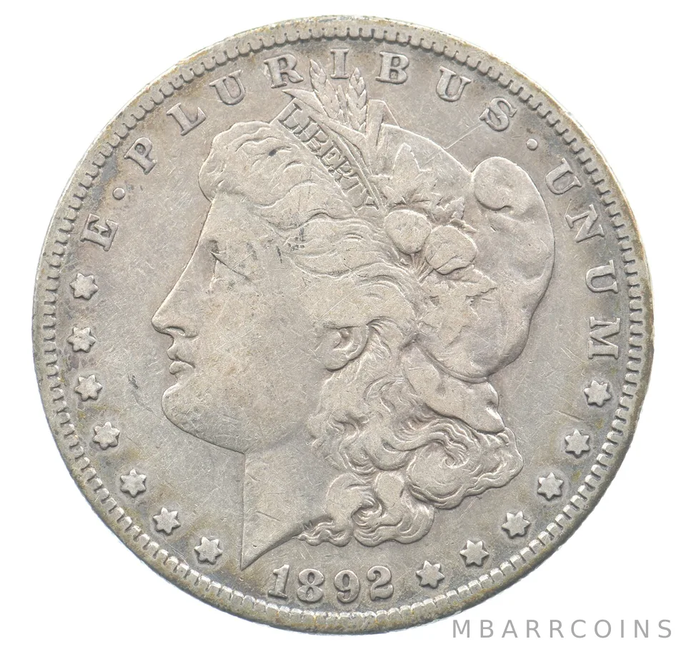 1892-S Morgan Silver Dollar a5115