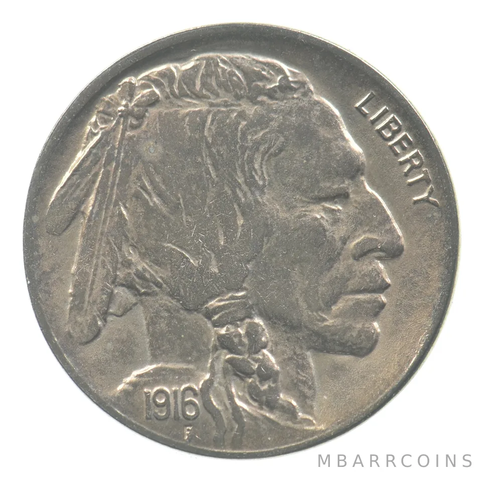 1916-D Indian Head Buffalo Nickel *9977