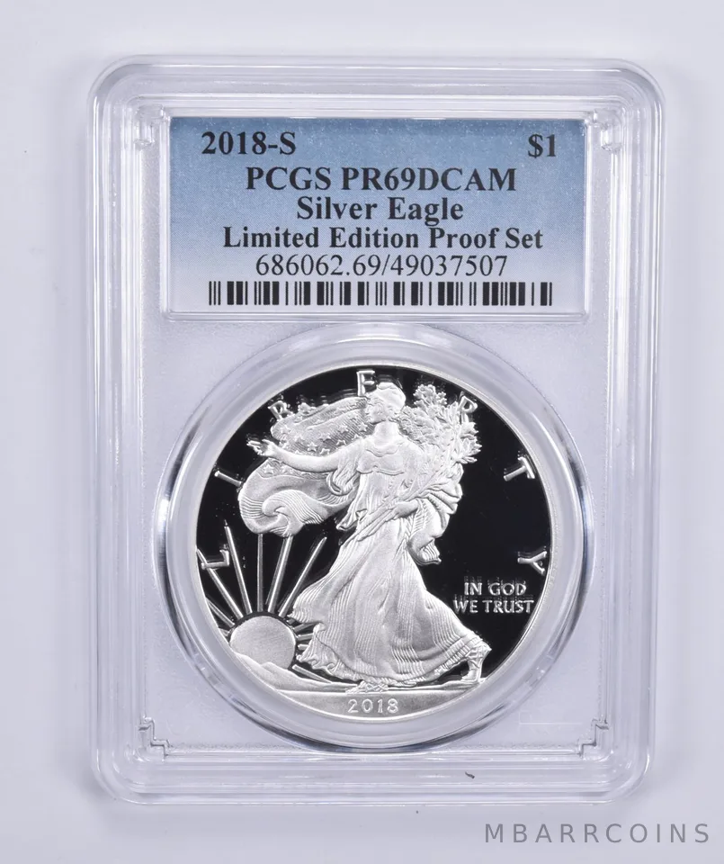 2018-S American Silver Eagle Limited Edition Silver Proof Set PR69 PCGS
