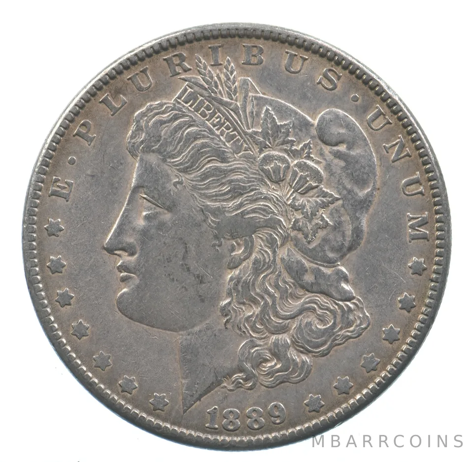 Early - 1889 Morgan Silver Dollar - 90% US Coin *521