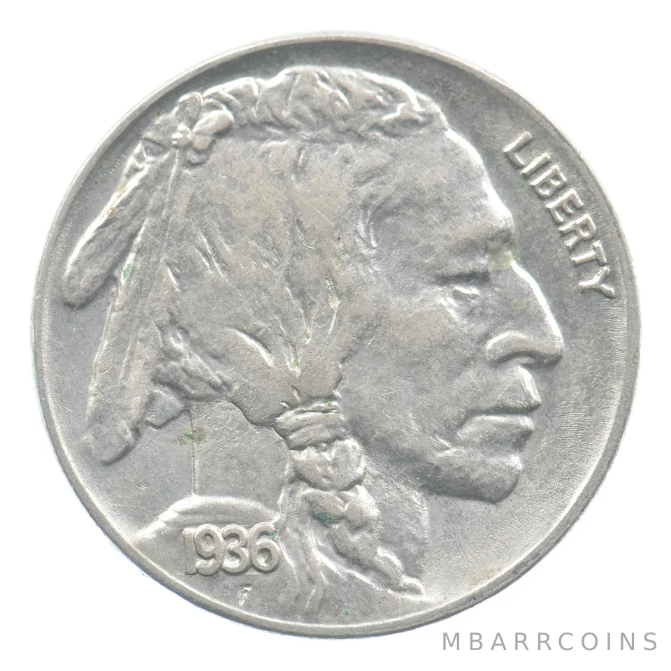 1936 Indian Head Buffalo Nickel *9222