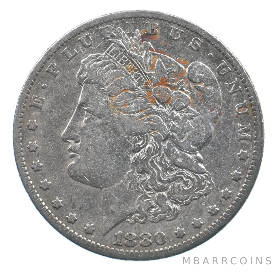 Early - 1880-O Morgan Silver Dollar - 90% US Coin *803