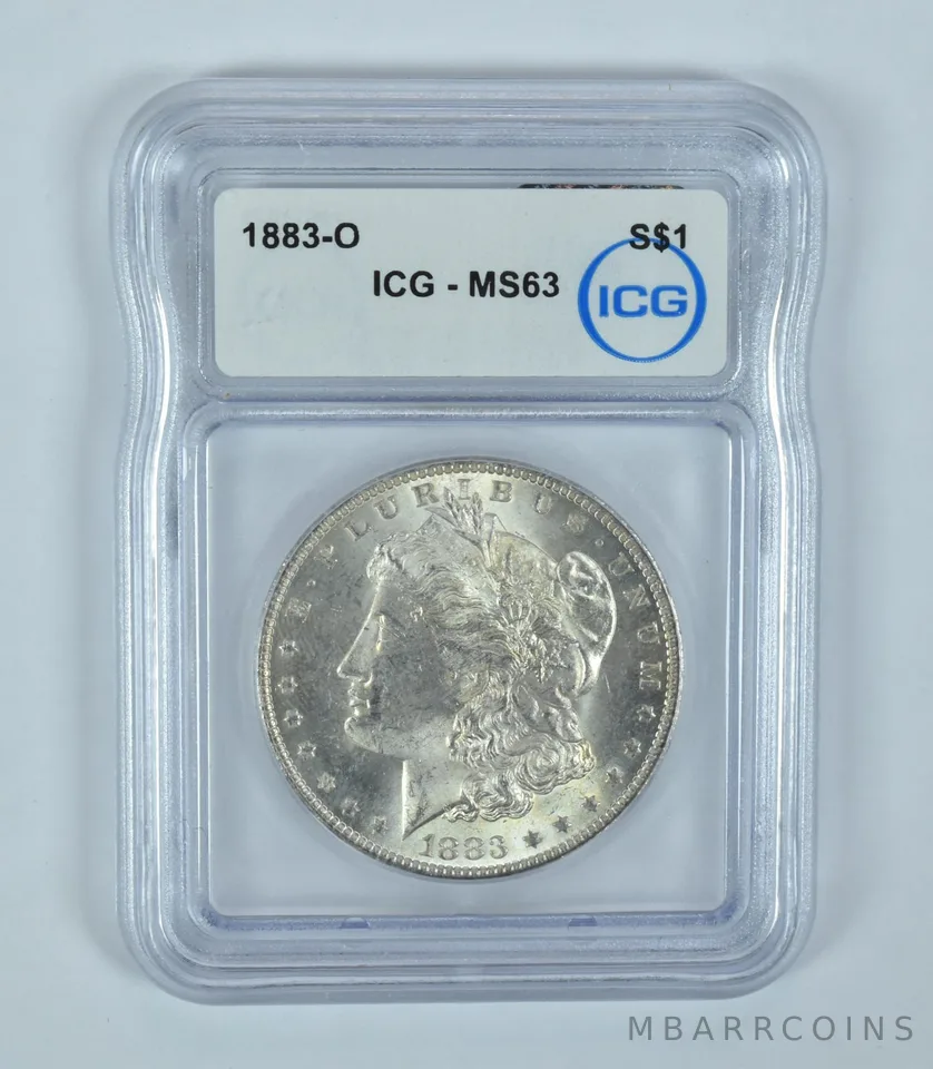 1883-O Morgan Silver Dollar MS63 ICG
