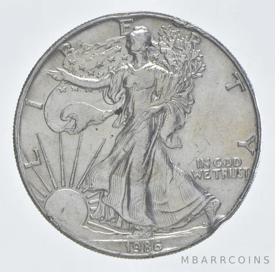 Better Date 1986 American Silver Eagle 1 Troy Oz .999 Fine Silver *172