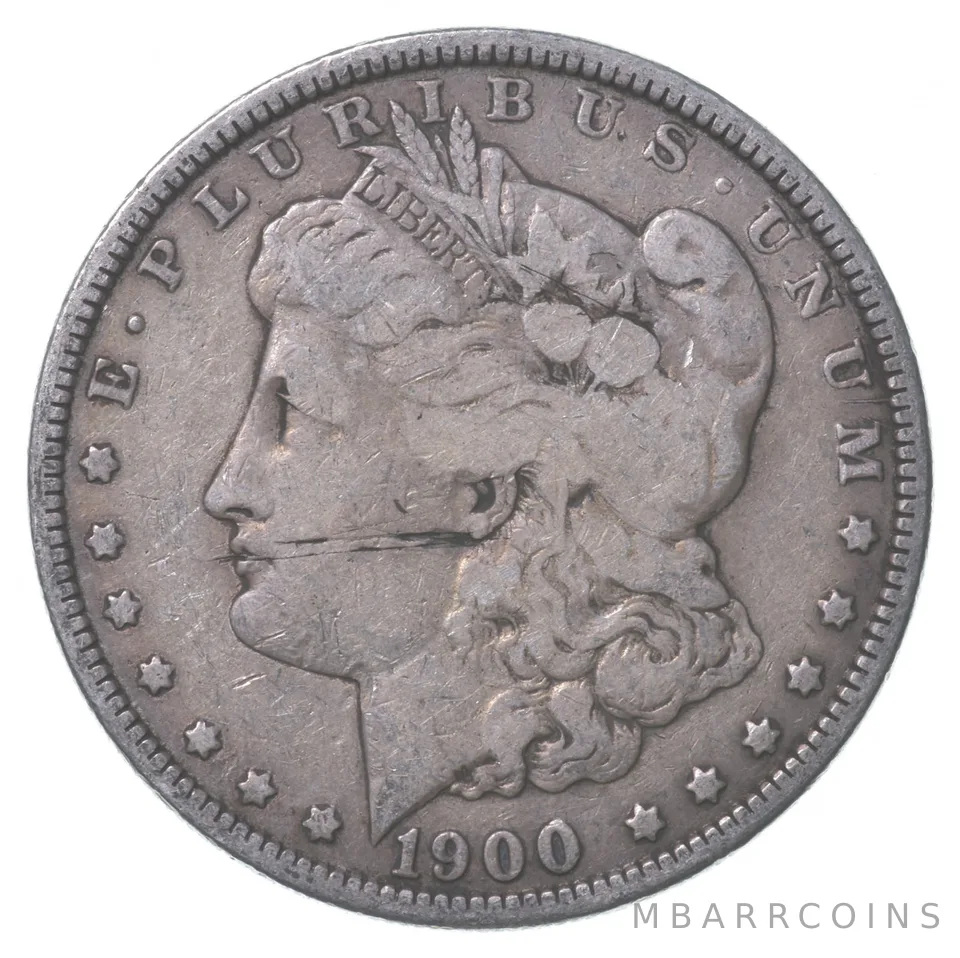 1900-O Morgan Silver Dollar Micro O a7370
