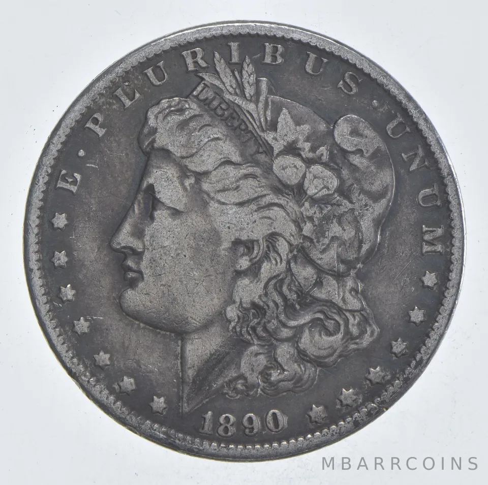 Early - 1890 Morgan Silver Dollar - 90% US Coin *981
