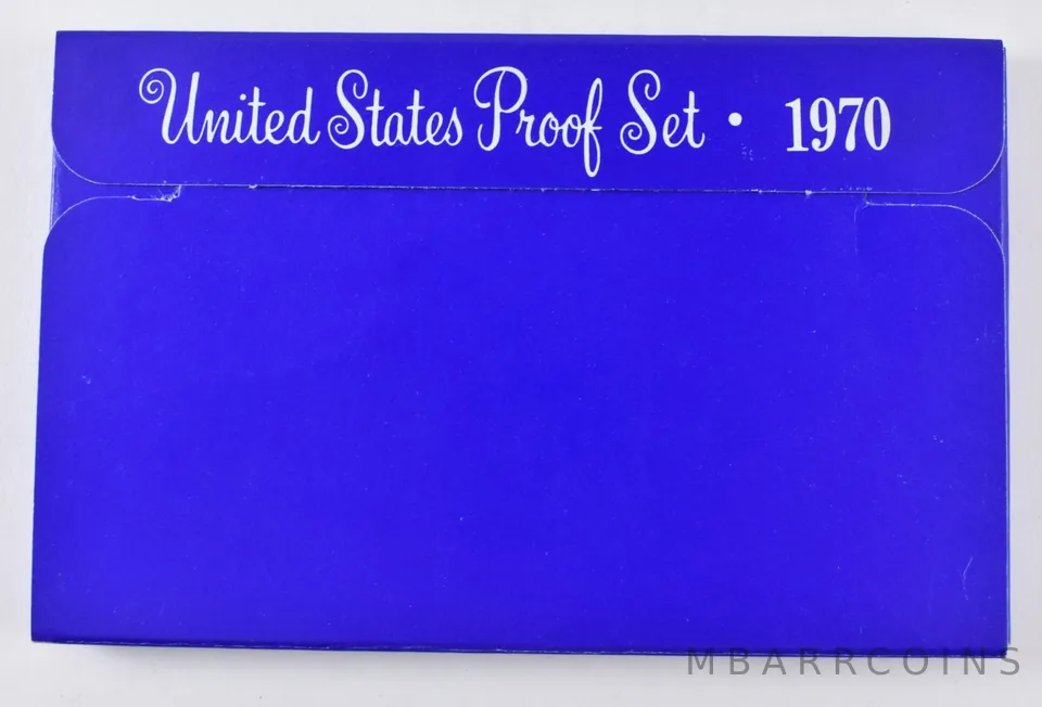 OGP 1970 US Proof Set - (1 box) - NO COINS