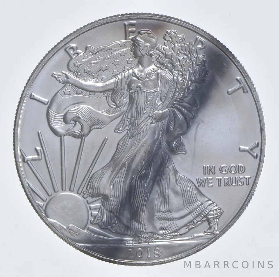 Better Date 2019 American Silver Eagle 1 Troy Oz .999 Fine Silver *559