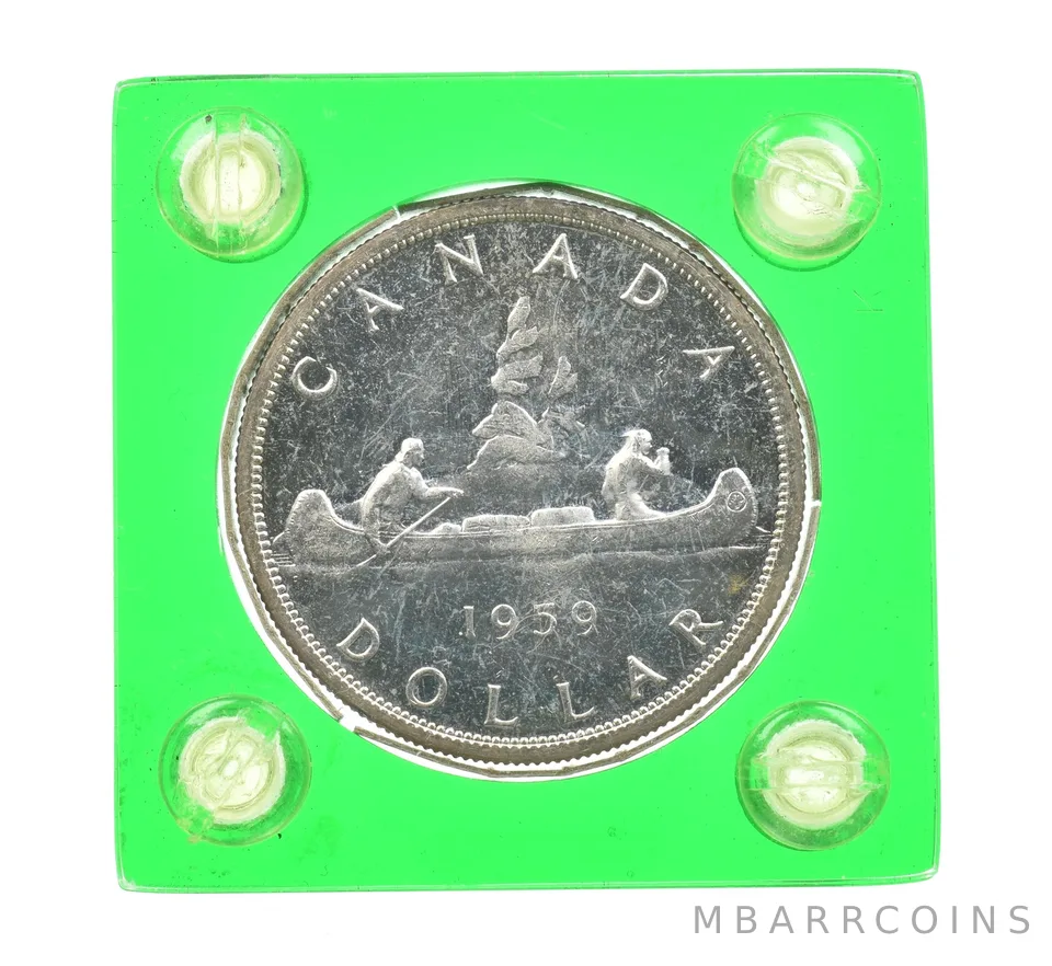 1959 Canada 1 Dollar Voyageurs *7693