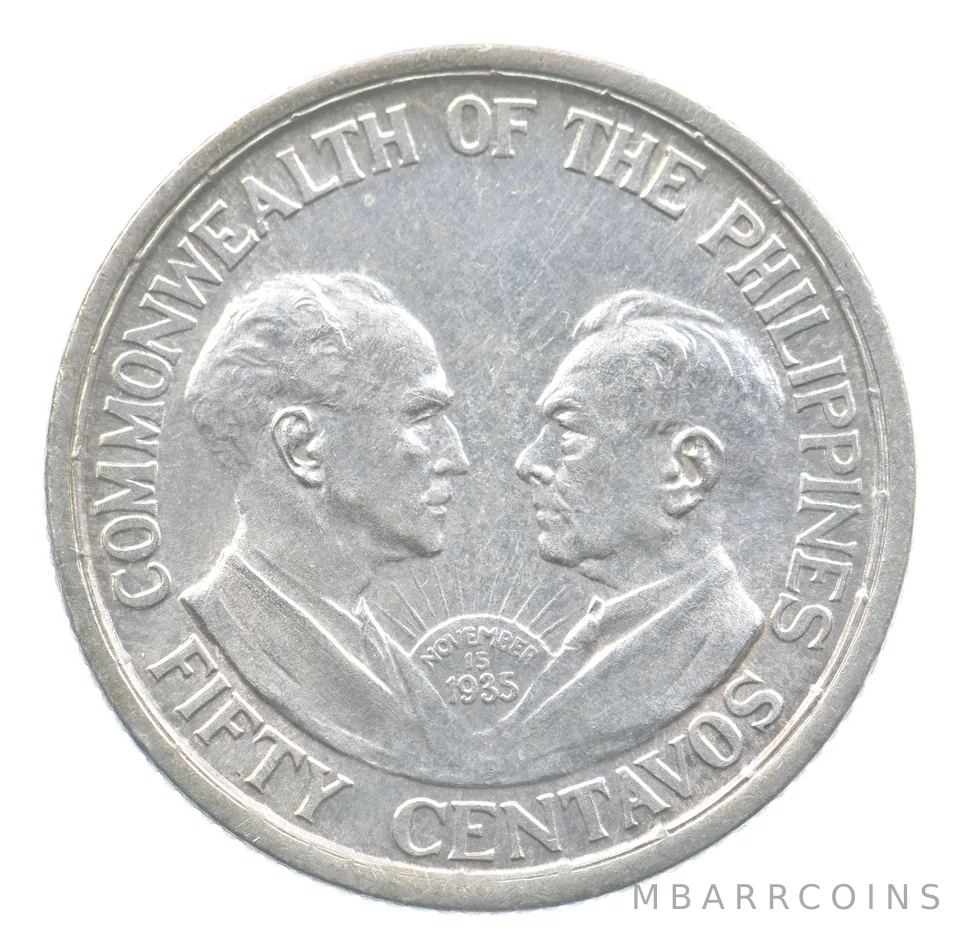 1936 M Philippines 50 Cents KM#176 *2081