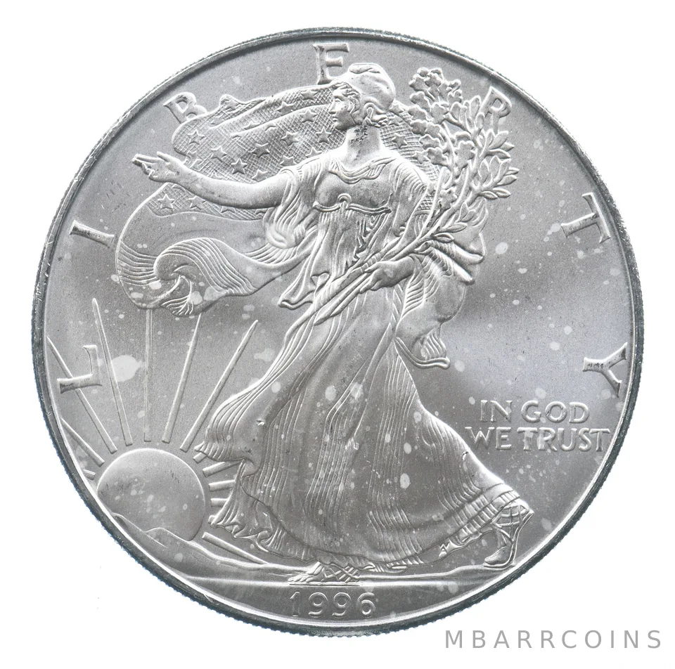 Better Date 1996 American Silver Eagle 1 Troy Oz .999 Fine Silver *718