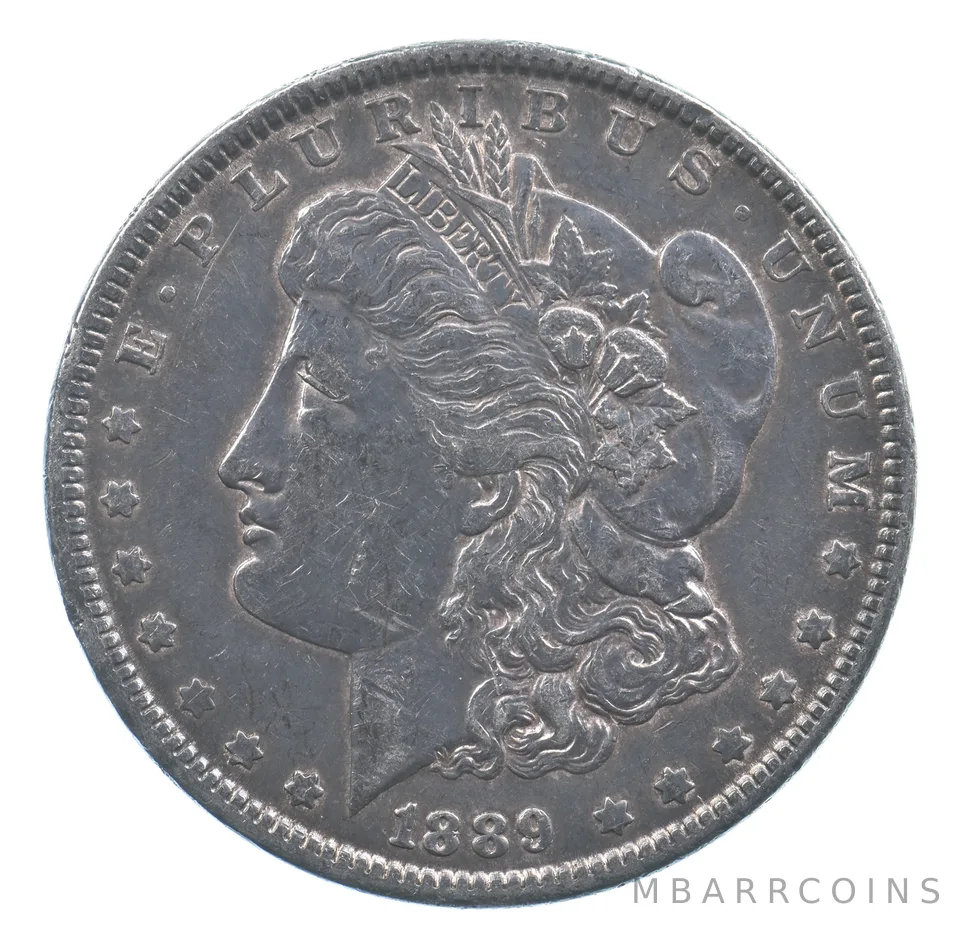 Better 1889 Morgan Silver Dollar - 90% US Coin - Nice Coin *553