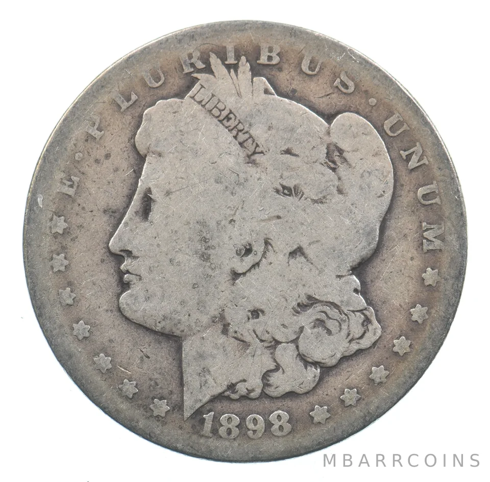 Early - 1898-S Morgan Silver Dollar - 90% US Coin *778