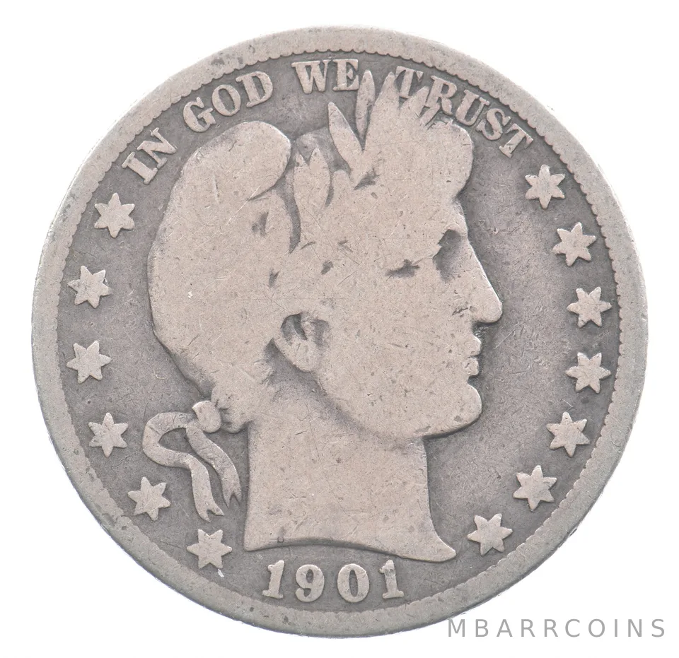1901-S Barber Half Dollar *9175