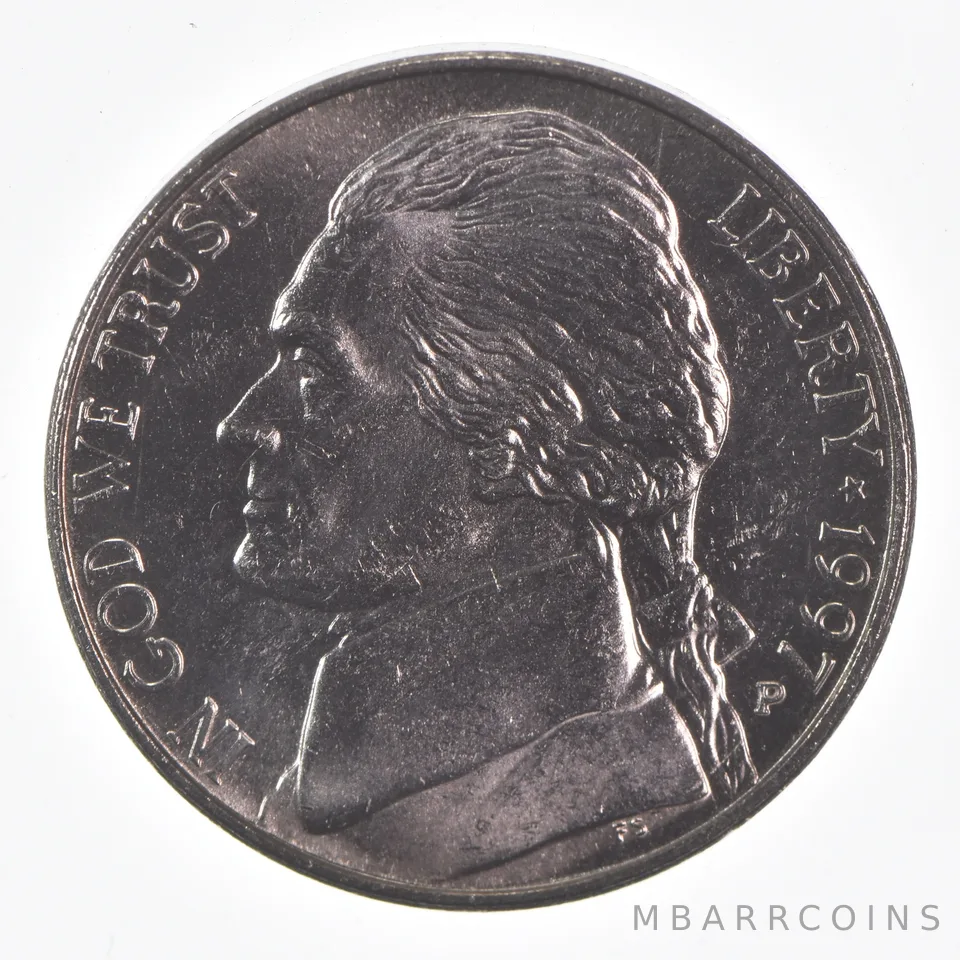1997-P Jefferson Nickel Unc